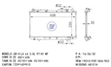 <b>HONDA:</b> 19010-P3F-004<br/>