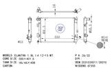<b>HYUNDAI:</b> 253103X011<br/>