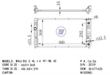 <b>GMC:</b> 52477424<br/>