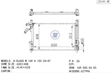 <b>MERCEDES-BENZ:</b> 169 500 04 03<br/>