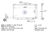 <b>HONDA:</b> 19010-PAA-Y51<br/>