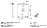 <b>HONDA:</b> 19010-P03-901<br/>