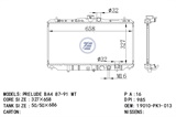 <b>HONDA:</b> 19010-PK1-013<br/>