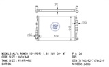 <b>ALFA ROMEO:</b> 71740292<br/>