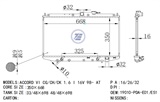 <b>HONDA:</b> 19010-PDA-E01<br/>