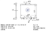<b>HONDA:</b> 19010-PHM-901<br/>