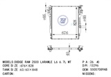 <b>DODGE:</b> 55057089 AA<br/>