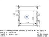 <b>JEEP:</b> 55116858AA<br/>