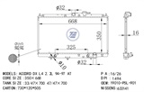 <b>ACURA:</b> 19010-P5L-901<br/>