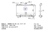 <b>CHEVROLET:</b> 92218352<br/>
