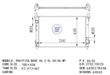 <b>CHRYSLER:</b> 68002780AA<br/>