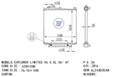 <b>FORD:</b> 6L248005AB<br/>