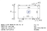 <b>HONDA:</b> 19010-P8R-901<br/>