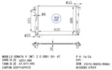 <b>HYUNDAI:</b> 25310-3K850<br/>
