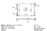 <b>HYUNDAI:</b> 253102B400<br/>