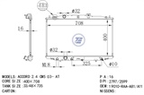 <b>HONDA:</b> 19010RAAA81<br/>